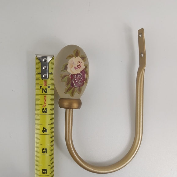 1 curtain holder tie back wall hook - Picture 6 of 12